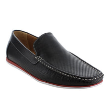 Arider AG59 Men's Perforated Moc Toe Slip On Casual Loafers
