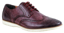 Arider AD02 Men's Brogued Wingtip Four Eyes Lace Up Flat Heel Oxfords