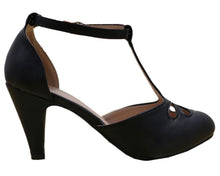 Cambridge Select Women's Teardrop Cutout T- Strap Mary Jane Dress Pump