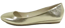 City Classified by Soda Women's Edwin Round Toe Ballet Flats