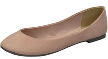 Breckelle's Women's Pointed Toe Slip On Ballet Flats