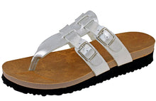 Cambridge Select Women's Double Buckle Slip On Slide Sandal