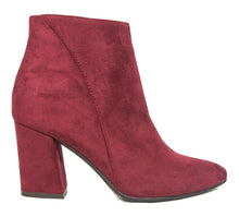 Betani Women's Pointed Toe Stacked Chunky Heel Ankle Bootie