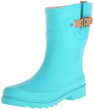 Chooka Womens' Waterproof Top Solid Mid Rain Boot