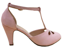 Cambridge Select Women's Teardrop Cutout T- Strap Mary Jane Dress Pump