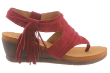Bearpaw Women's Avril Comfort Thong Wedge Sandals