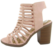 City Classified Women's Cutout Caged Zipper Bootie