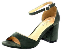 Refresh Footwear Women's Strappy Ankle Block Heeled Sandal