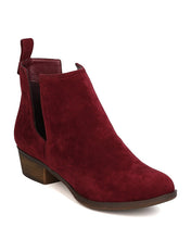 Breckelles GK79 Women Faux Suede Cut Out Riding Bootie