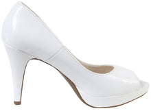 City Classified by Soda Women's Bree Peep Toe Patent Pump