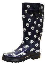 Cambridge Select Women's Pattern Print Colorful Waterproof Welly Rain Boots