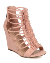 Breckelle's Carey-01 Elegant Sexy Buckle Stiletto Heel Sandals
