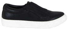 Soda Women's Closed Round Toe Stretch Slip-On Flatform Fashion Sneaker