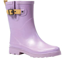 Chooka Womens' Waterproof Top Solid Mid Rain Boot