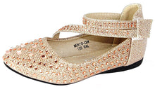 Link Girls Cute Rhinestone Ballet Ballerina Flats