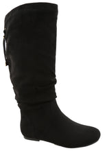Top Moda Women's Slouchy Knee High Flat Heel Boot