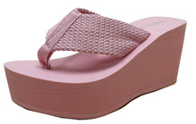 Cambridge Select Women's Comfy Platform Flip Flop Sandal
