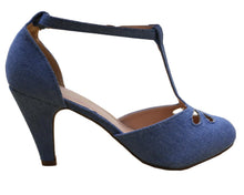 Cambridge Select Women's Teardrop Cutout T- Strap Mary Jane Dress Pump
