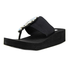 Yellow Box Bowee Women Open Toe Synthetic Blue Flip Flop Sandal