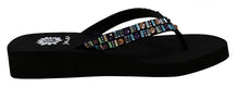 Yellow Box Women's Tutsi Rhinestone Comfort Foam Wedge Flip Flop Sandal
