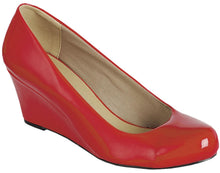 Forever Link Women's Classic Ballet Patent Wedge Pump