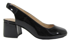 City Classified Women's Slingback Round Toe Block Heel Sandal Pump