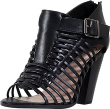Delicious by Soda Women's Lecture Cutout Strappy Peep Toe Sandal