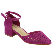 Nature Breeze FH17 Women's Ankle Strap Cut Out D'Orsay Dress Pumps