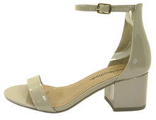 City Classified Women's Block Open Toe Ankle Strap Heeled Sandals