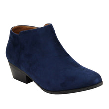 BELLA MARIE AE47 Women's Side Zip Stacked Block Heel Ankle Booties