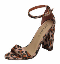 Breckelles Devie-02 Womens Open Toe Ankle Strap Chunky Heel Sandals