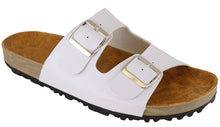 Cambridge Select Women's Slip On Double Buckle Platform Slide Sandal