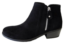 Refresh Women's Tildon-06 Suede Low Heel Ankle Bootie