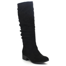 Soda Index Women's Classic Slouchy Cowboy Knee High Riding Boots