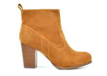 Chase & Chloe Emery-2 Women's Chunky Heel Slip On Bootie
