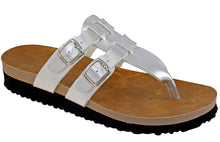 Cambridge Select Women's Double Buckle Slip On Slide Sandal