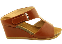 Refresh Footwear Women's Slip On Slide Wedge Sandal