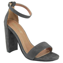 Bella Marie Women's Strappy Block High Heel Sandal