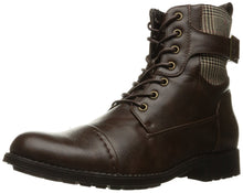 Arider Bull-3 Mens High-Top Lace Up Side Zipper Ankle Booties Casual Shoes