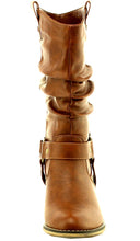 Cambridge Select Women's Pull On Western Style Cowboy Boots