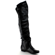 Nature Breeze Women's Over the Knee Slouchy Boots