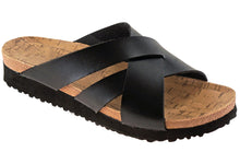 Cambridge Select Women's Crisscross Platform Slip On Slide Sandal