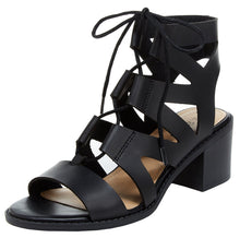 Esprit Women's Lacey Gladiator Cutout Block Heel Open Toe Sandal