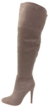 Paprika Women's Over the Knee Closed Pointed Toe Stiletto High Heel Boot