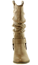 Cambridge Select Women's Pull On Western Style Cowboy Boots