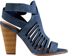 Delicious By Soda Yummy Cutout Stacked Heel Sandal