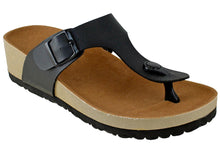 Cambridge Select Women's Thong Toe Slip On Slide Sandal