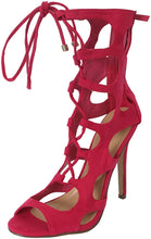 Breckelles Womens Roma-61 Strappy Heels Sandals