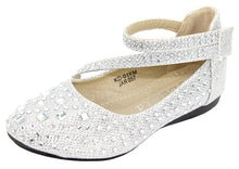 Link Girls Cute Rhinestone Ballet Ballerina Flats