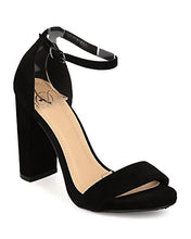 Delicious Women's Evening High Heels Open Toe Ankle Strap Platform Casual Stiletto Pumps